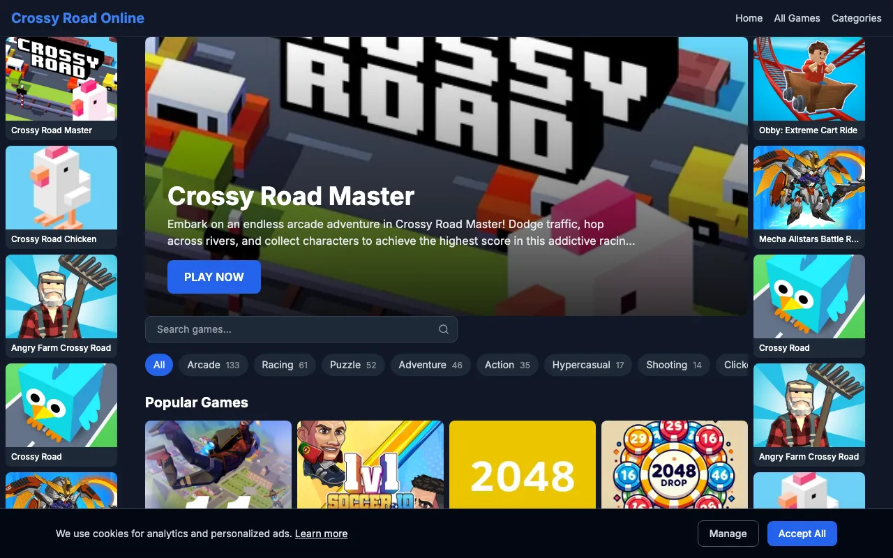 Crossy Road Online preview